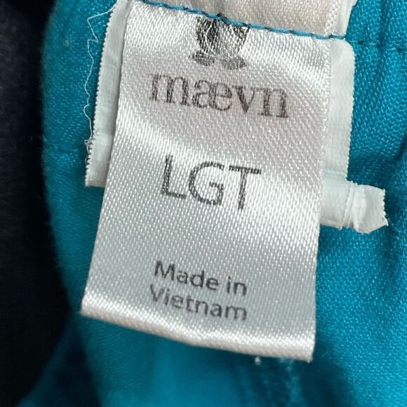 5 for $25🔥Maevn Teal Scrub Pants Large Tall - Picture 3 of 5